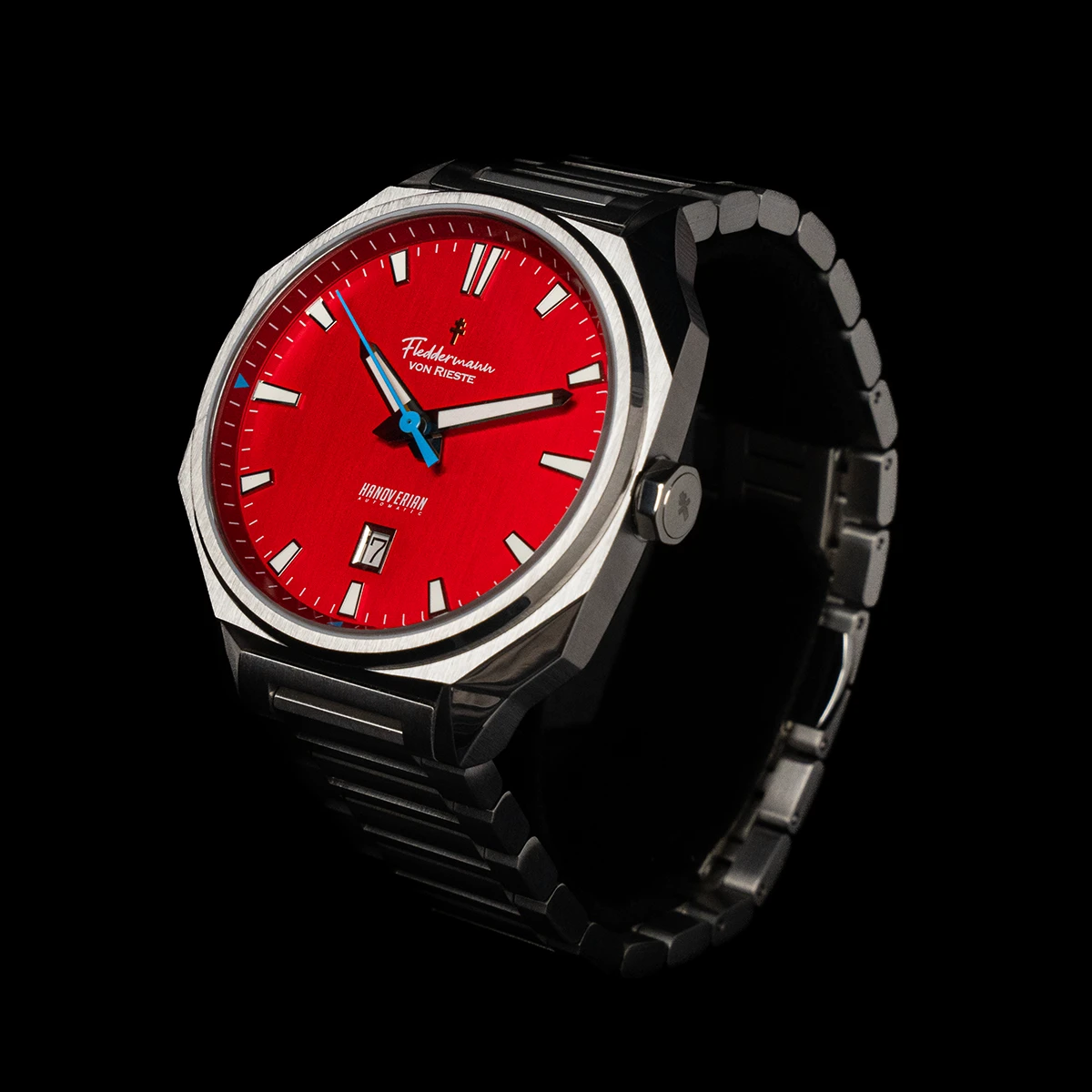 Hoosier Heritage Hanoverian Limited Edition Sport Watch - Cardinal Red & Cornflower Blue - Image 6