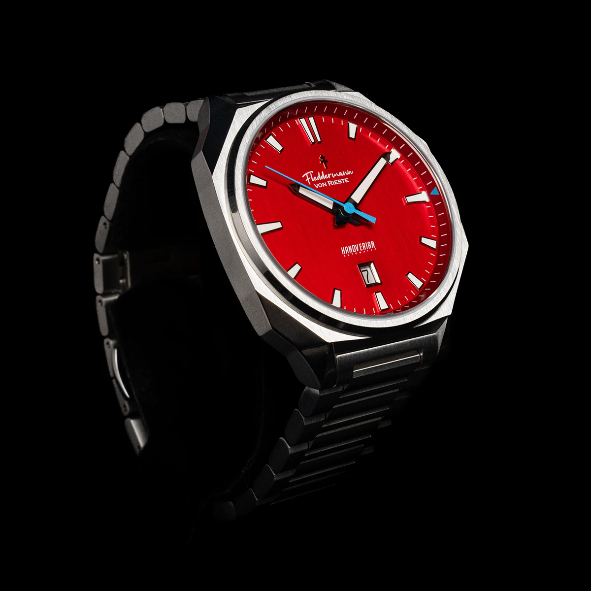 Hoosier Heritage Hanoverian Limited Edition Sport Watch - Cardinal Red & Cornflower Blue - Image 5