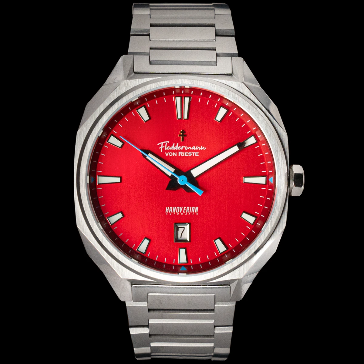 Hoosier Heritage Hanoverian Limited Edition Sport Watch - Cardinal Red & Cornflower Blue - Image 2
